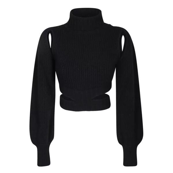 

Свитер cut-out details sweater Andreadamo, черный
