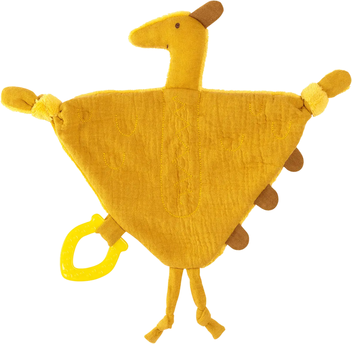 

Одеяло Дино желтое 1 шт. Fehn