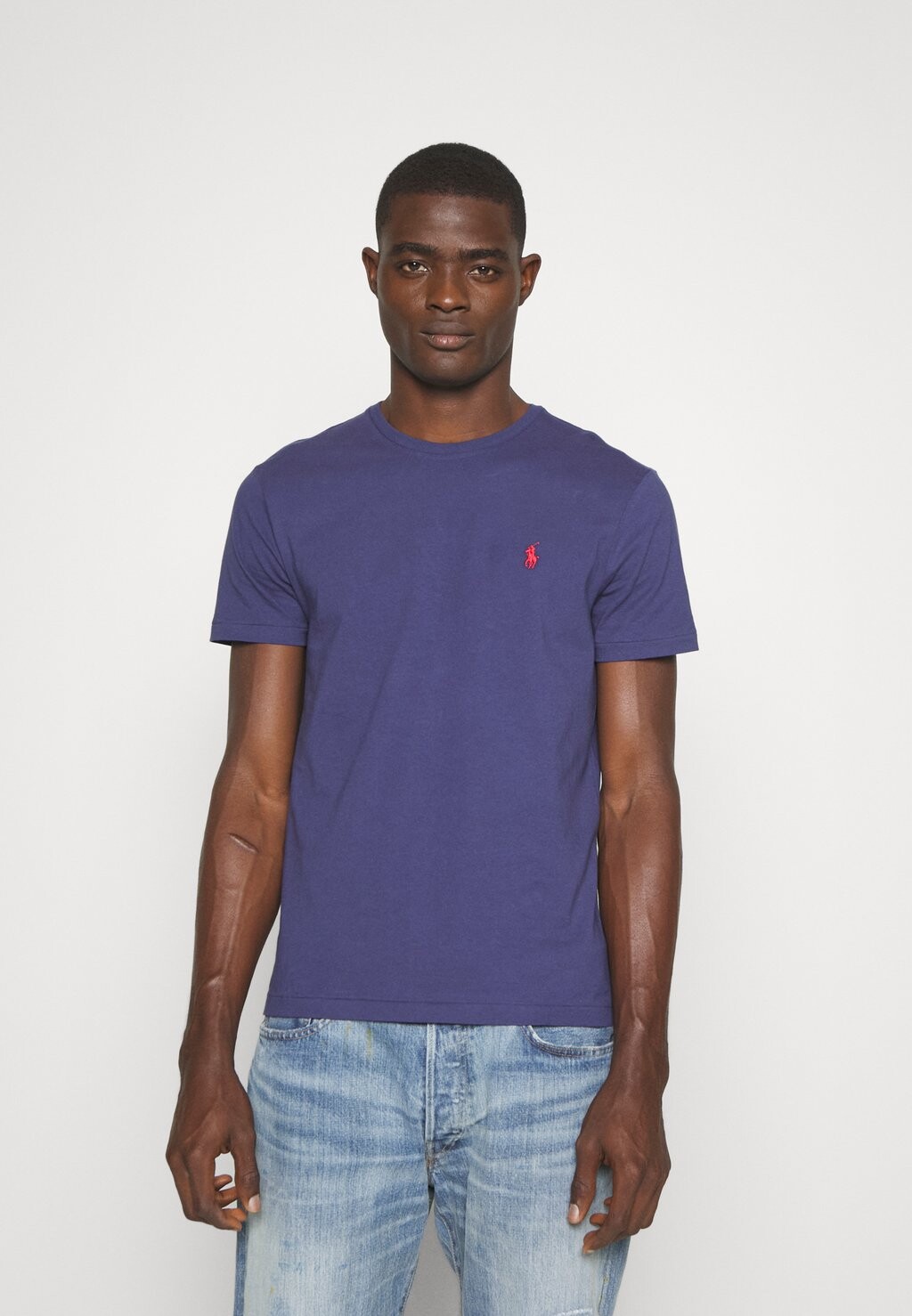 

Базовая футболка КОРОТКИЙ РУКАВ Polo Ralph Lauren, эллинг темно-синий