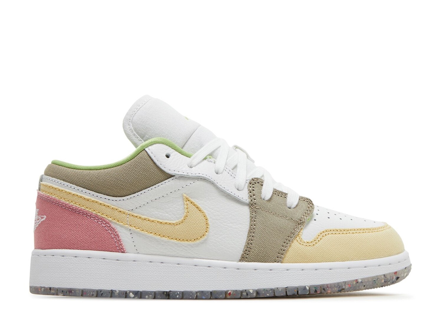

Кроссовки Air Jordan Air Jordan 1 Low Se Gs 'Pastel Grind', белый