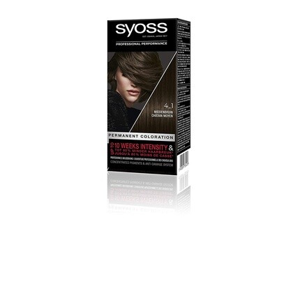 

Краска для волос Color Baseline 4-1 Medium Brown, Syoss