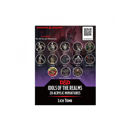 

Фигурки Dnd Idols Of The Realms – 2D Set – Lich Tomb