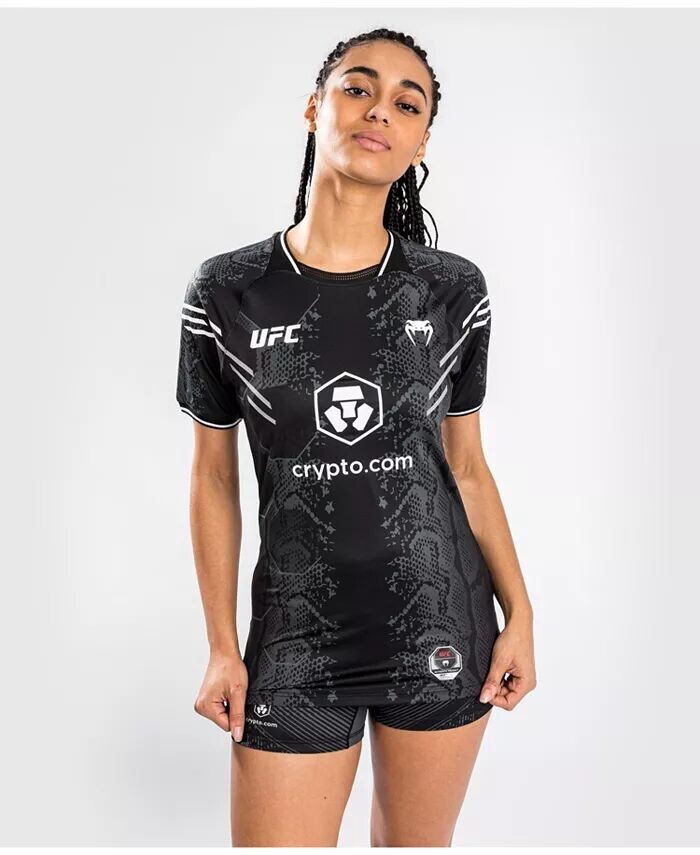 

Женская футболка UFC Adrenaline Fight Night из джерси Venum, черный