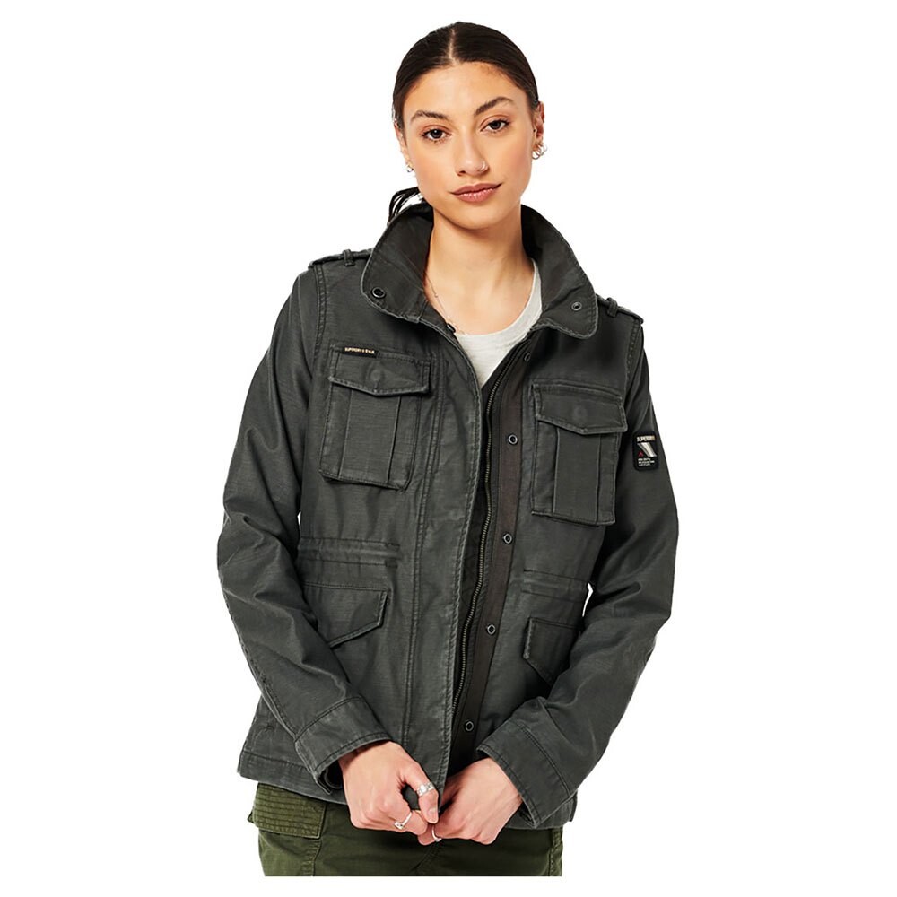 

Куртка Superdry Vintage M65, серый