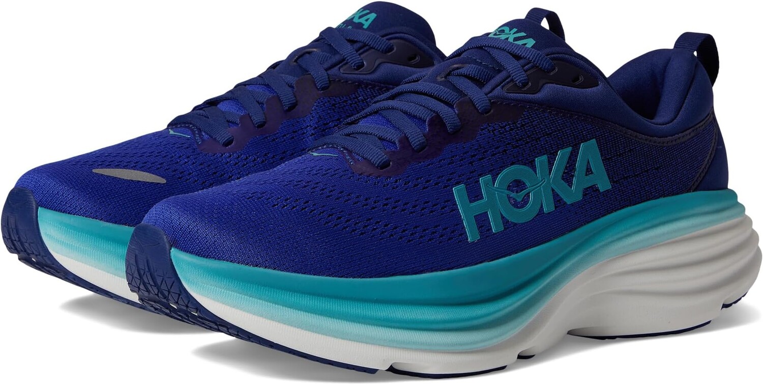 

Кроссовки Bondi 8 Hoka, синий/голубой
