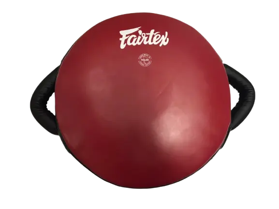 

Пэды тренировочные Fairtex LKP2 круглые, красный / черный