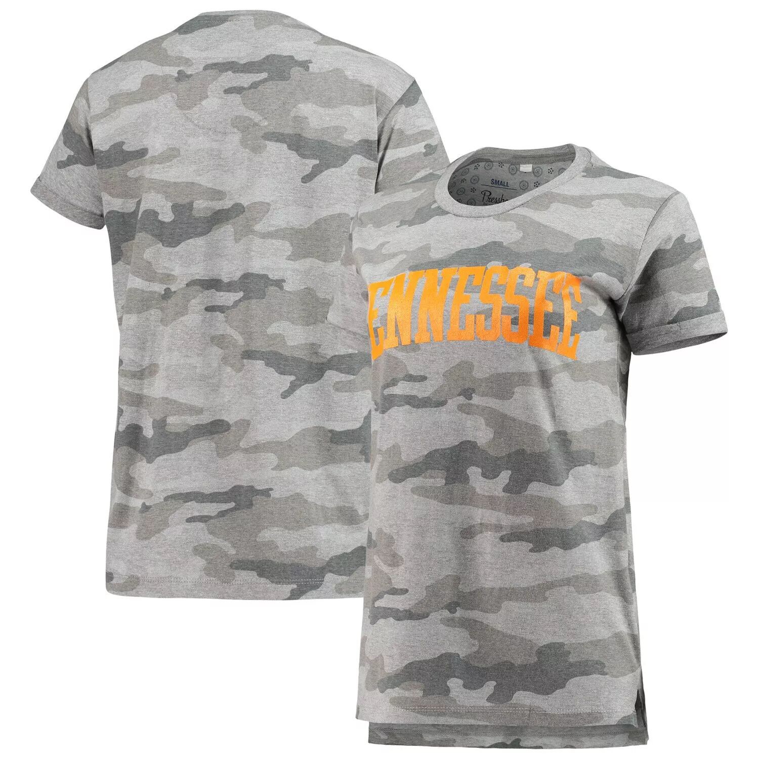 

Женская футболка Pressbox Camo Tennessee Volunteers