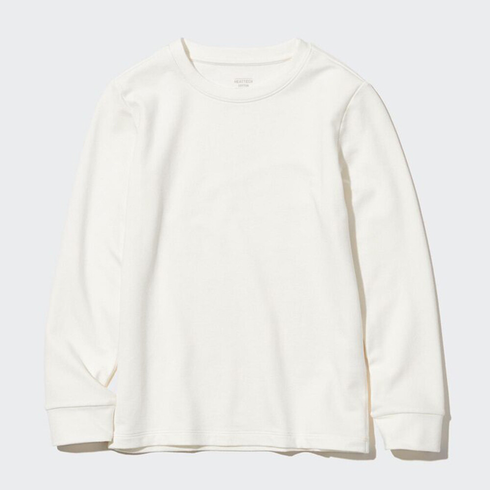 

Футболка Uniqlo Duoshuan Heattech с технологией термоодежды, светло-бежевый