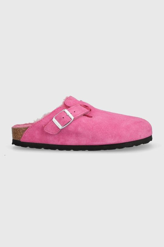 

Замшевые тапочки Boston Birkenstock, розовый