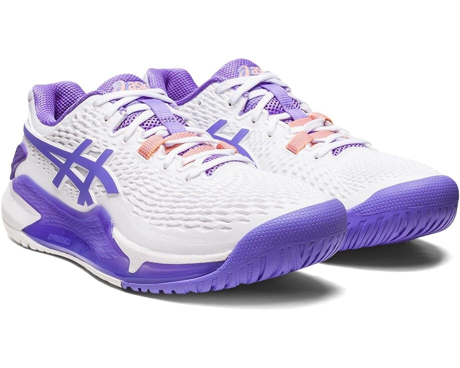

Кроссовки ASICS Gel-Resolution 9, цвет White/Amethyst