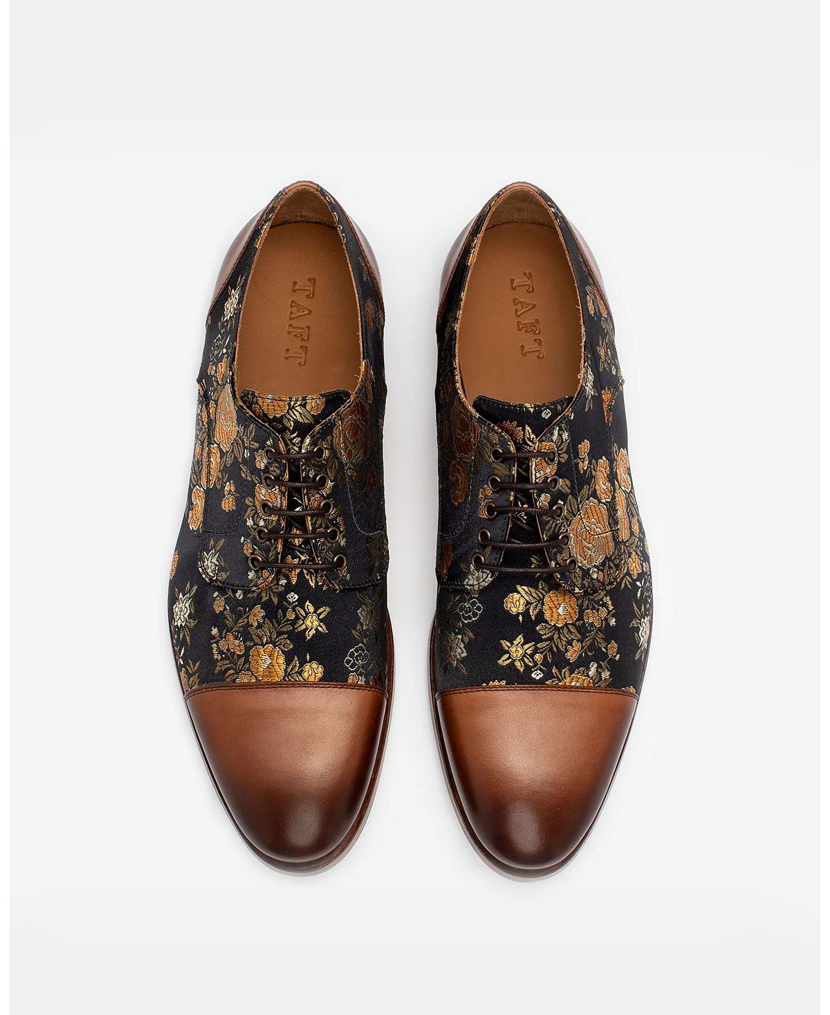 цена Мужские модельные туфли Jack ручной работы из кожи, бархата и шерсти Taft