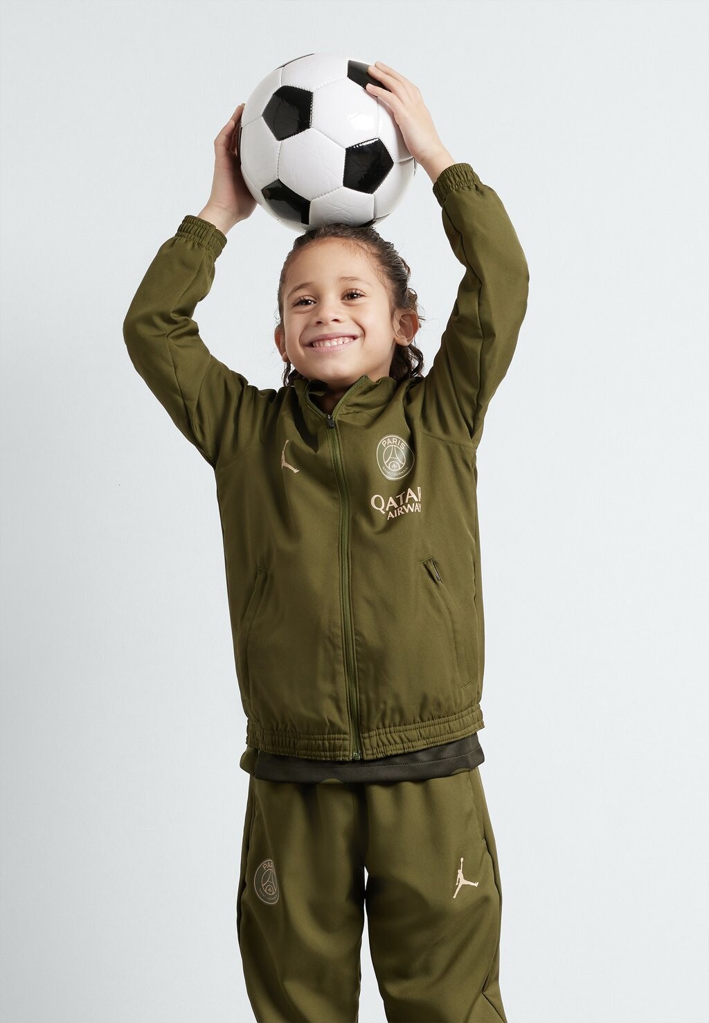 

Комплект PARIS ST GERMAIN STRIKE TRACKSUIT UNISEX SET Nike, цвет rough green/hemp