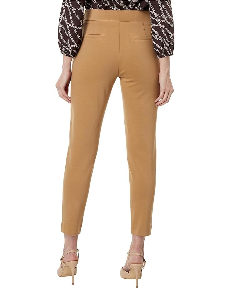 

Брюки Michael Kors Zip Pocket Pull-On Trousers, цвет Dark Camel