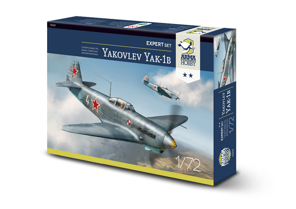 

70027 Яковлев Як-1Б (Набор «Эксперт») Arma Hobby