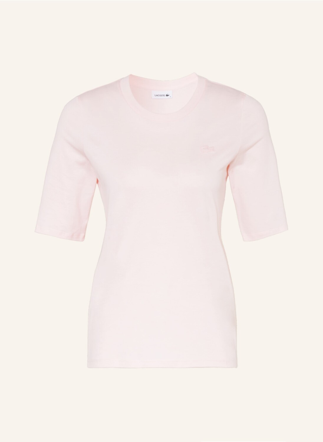 

Рубашка LACOSTE mit 3/4-Arm, светло-розовый