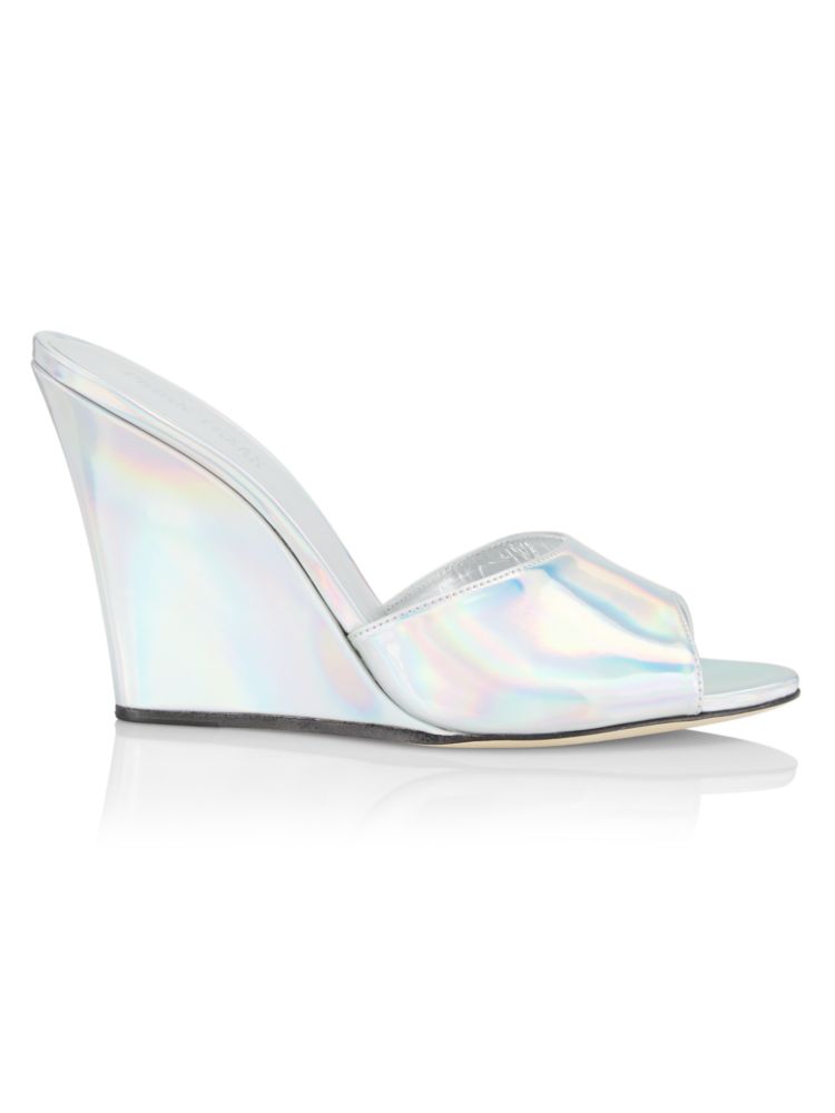 Переливающиеся туфли на танкетке Wanda Paris Texas, цвет Prisma Silver ripndip prisma