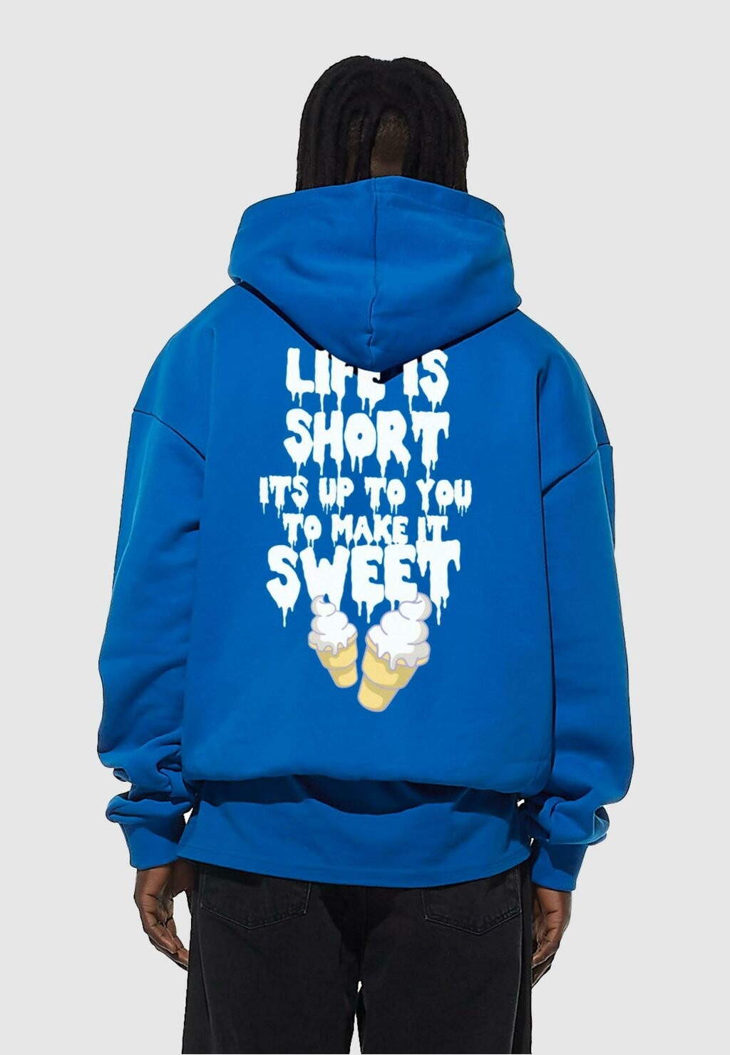 

Толстовка LIFE IS SWEET Lost Youth, цвет blue