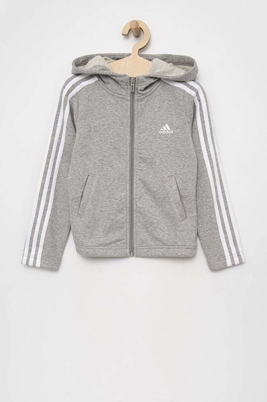 

Детская толстовка adidas G 3S FZ, серый