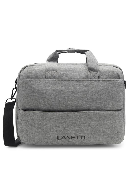 

Сумка для ноутбука Lanetti, серый