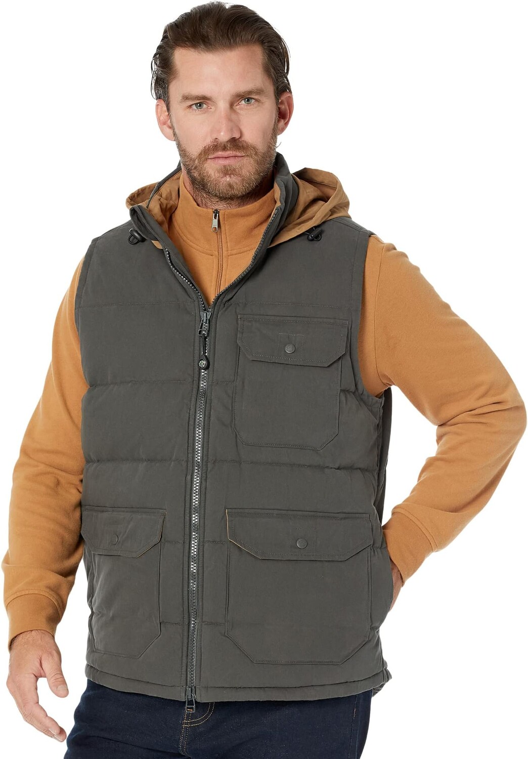 

Пуховый жилет Pine Peak Classic Fit Mountain Khakis, цвет Jackson Grey