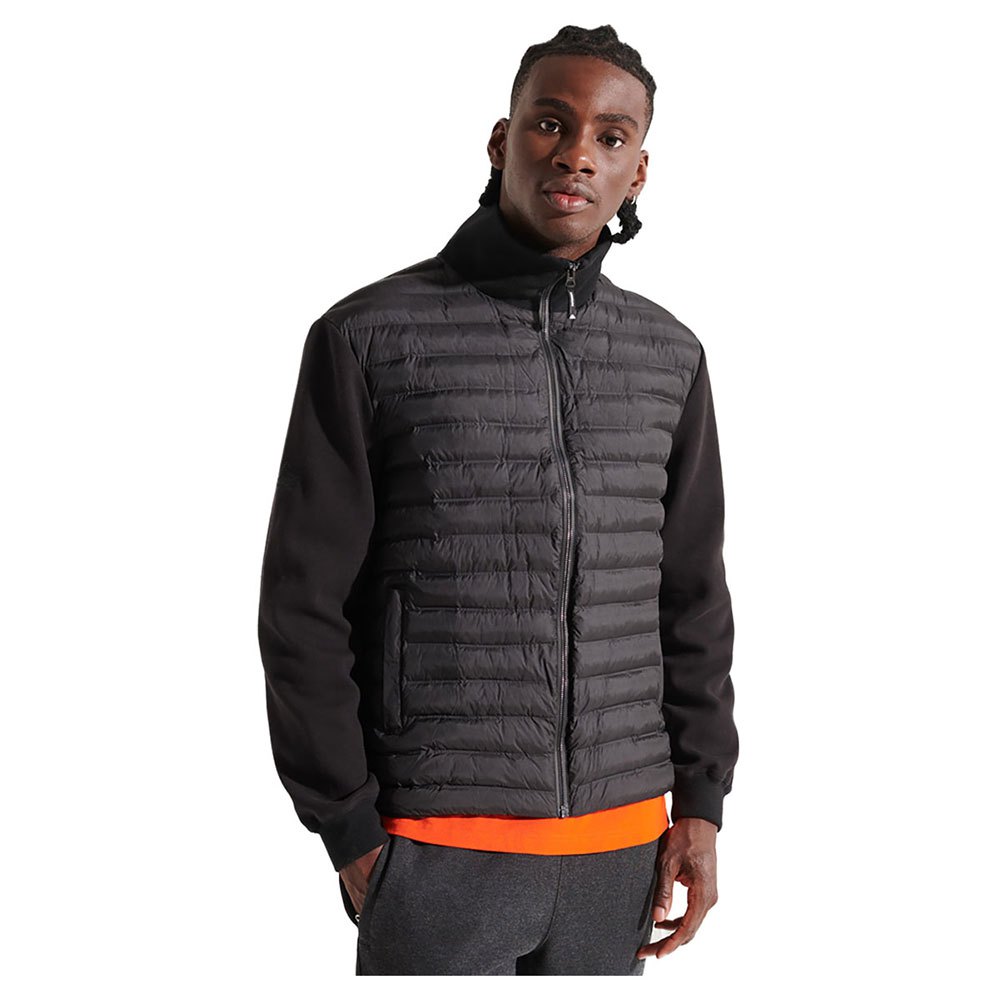 

Куртка Superdry Mountain Hybrid Bomber, черный