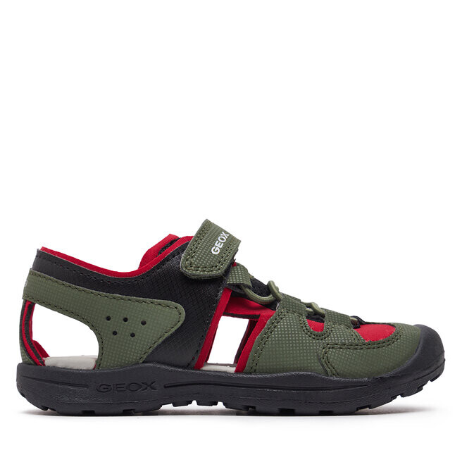 

Сандалии Geox J Vaniett Boy J455XA 015CE C3267 S Military/Red, хаки