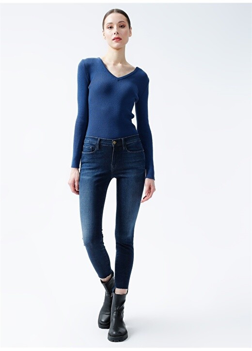 

Женские джинсовые брюки Skinny с высокой талией Denim Trip