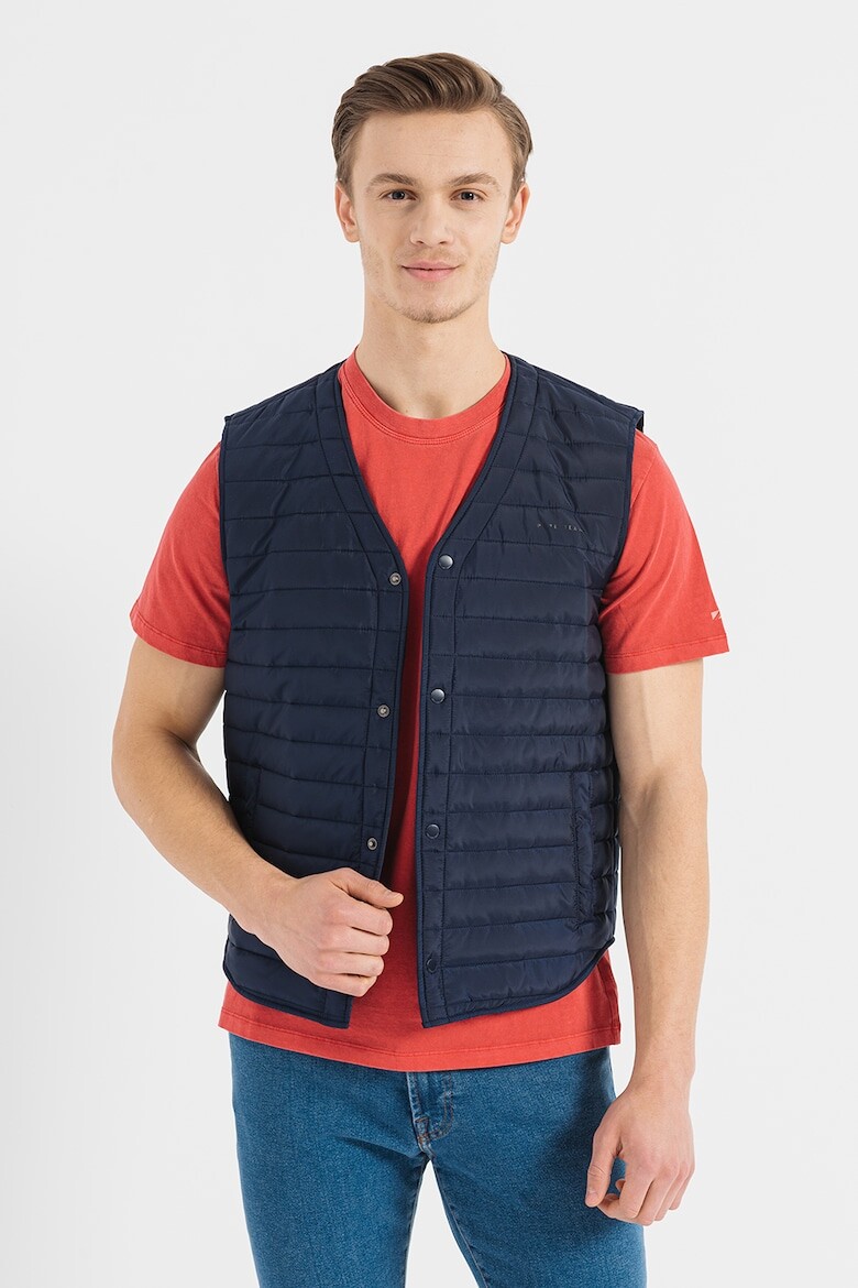 

Легкий стеганый жилет Pepe Jeans London, синий