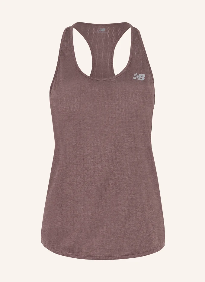 

Бегущий топ nb athletics New Balance, розовый