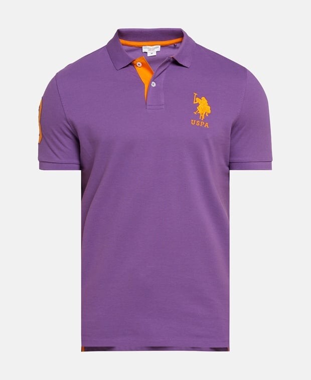 

Рубашка поло U.S. Polo Assn., фиолетовый
