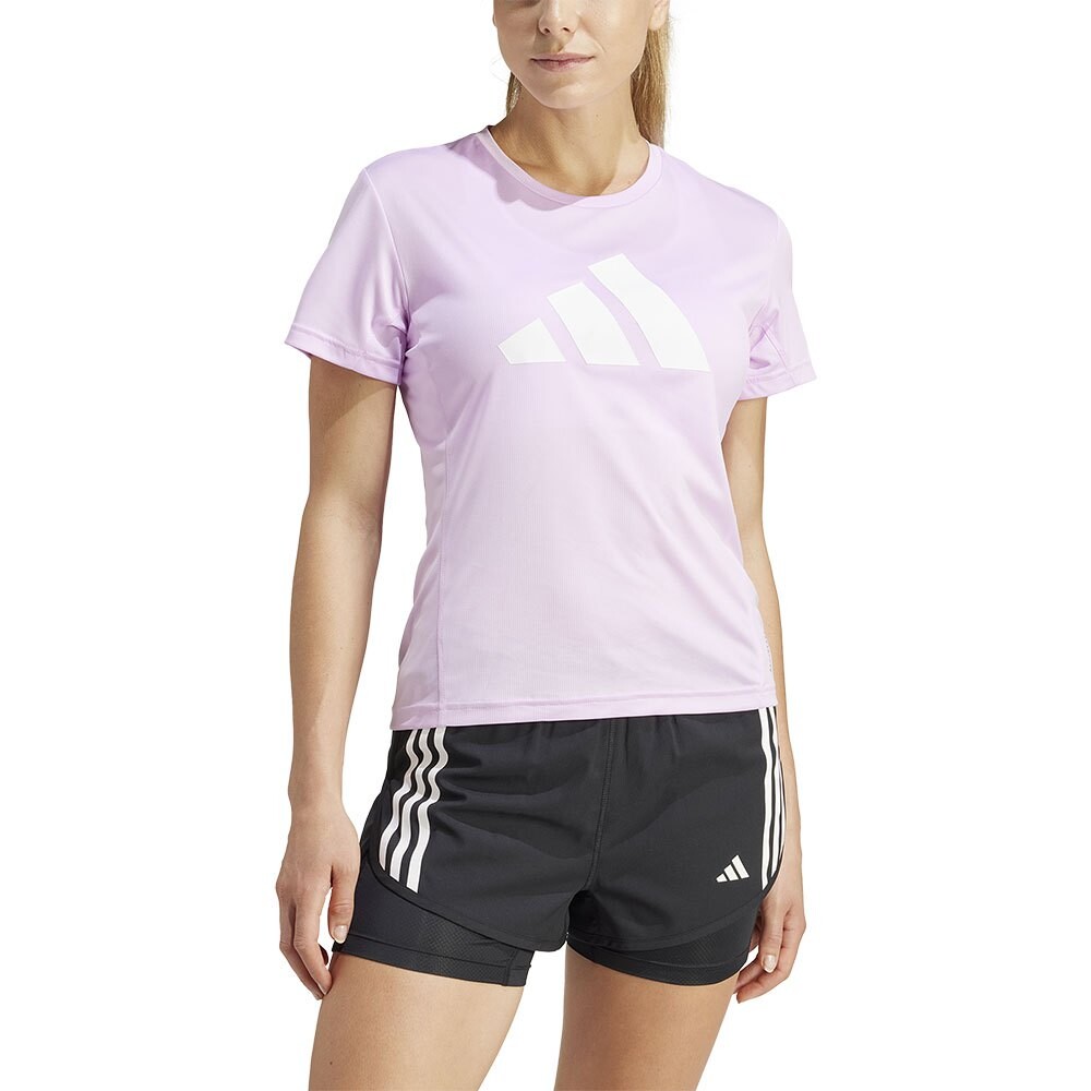 

Футболка с коротким рукавом adidas Run It, фиолетовый