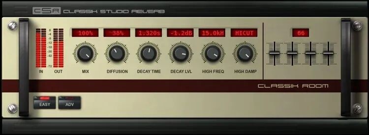 

IK Multimedia T-RackS Плагин CSR Room Reverb