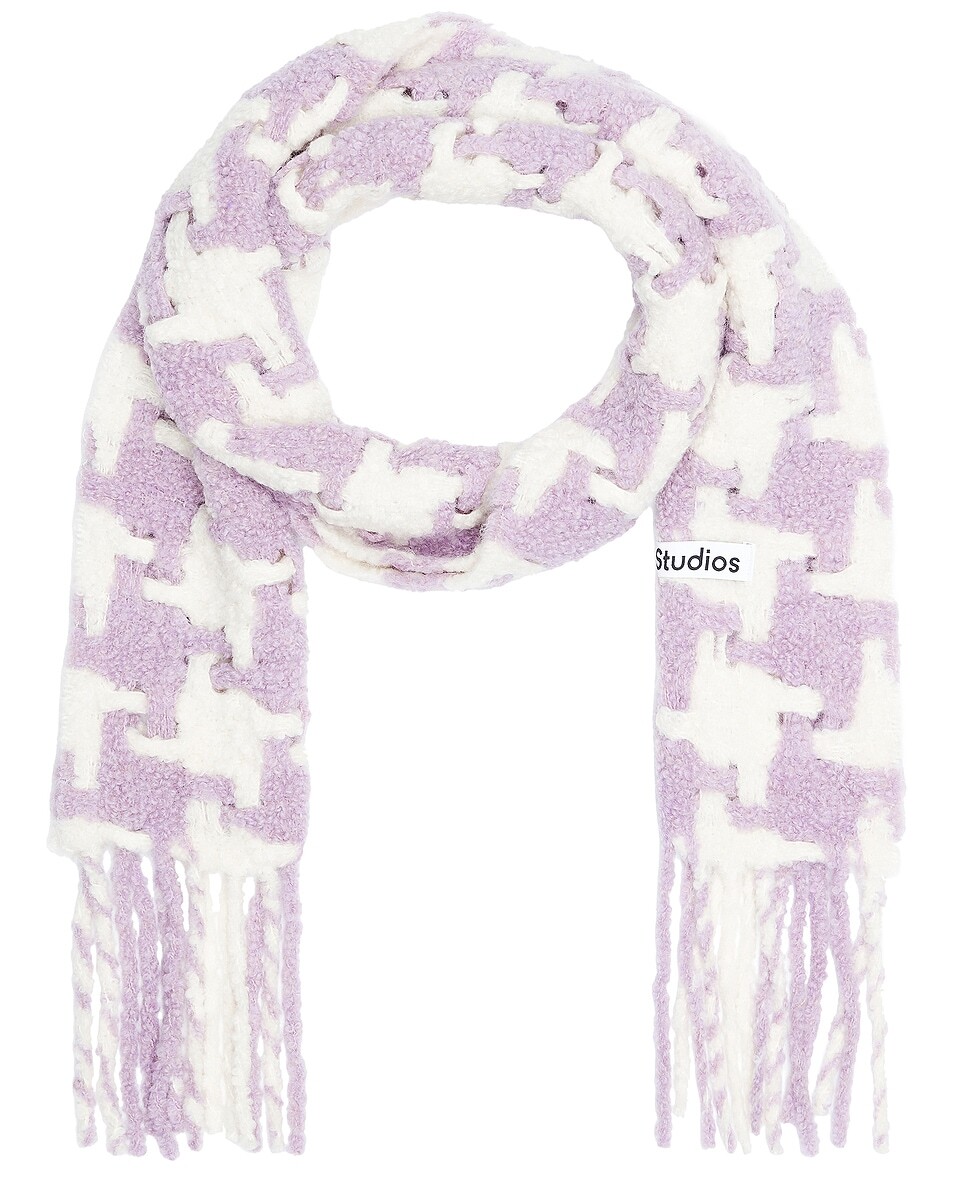 

Вадик Шарф Acne Studios, цвет Lilac & White