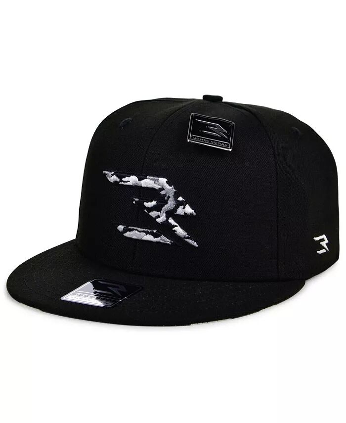 

Мужская черная камуфляжная модная регулируемая шляпа Snapback Nike 3Brand By Russell Wilson, черный