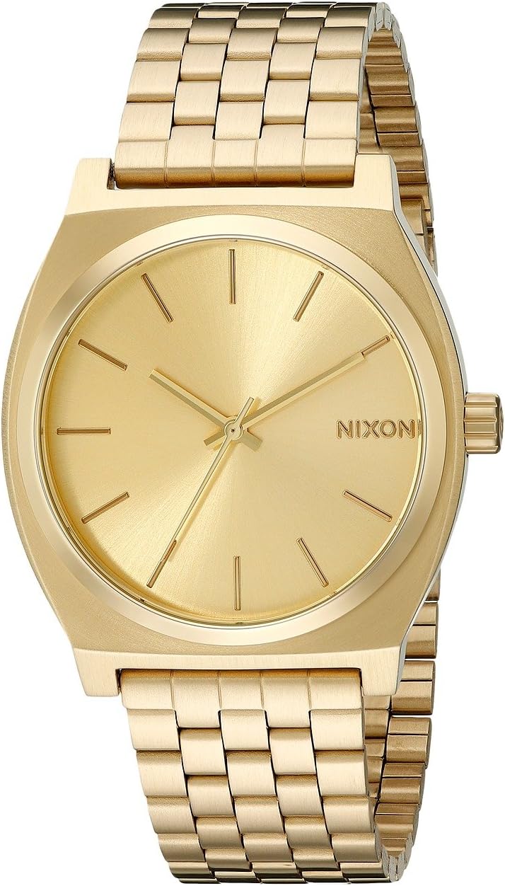 цена Часы Time Teller Nixon, цвет All Gold/Gold