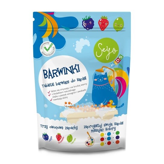 

Барвинок Таблетки для ванн детские 9 шт. Seyo, Kids