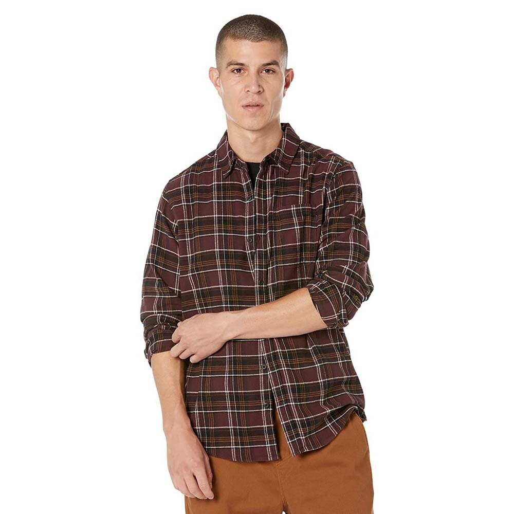 

Рубашка с длинным рукавом Hurley Portland Organic, коричневый