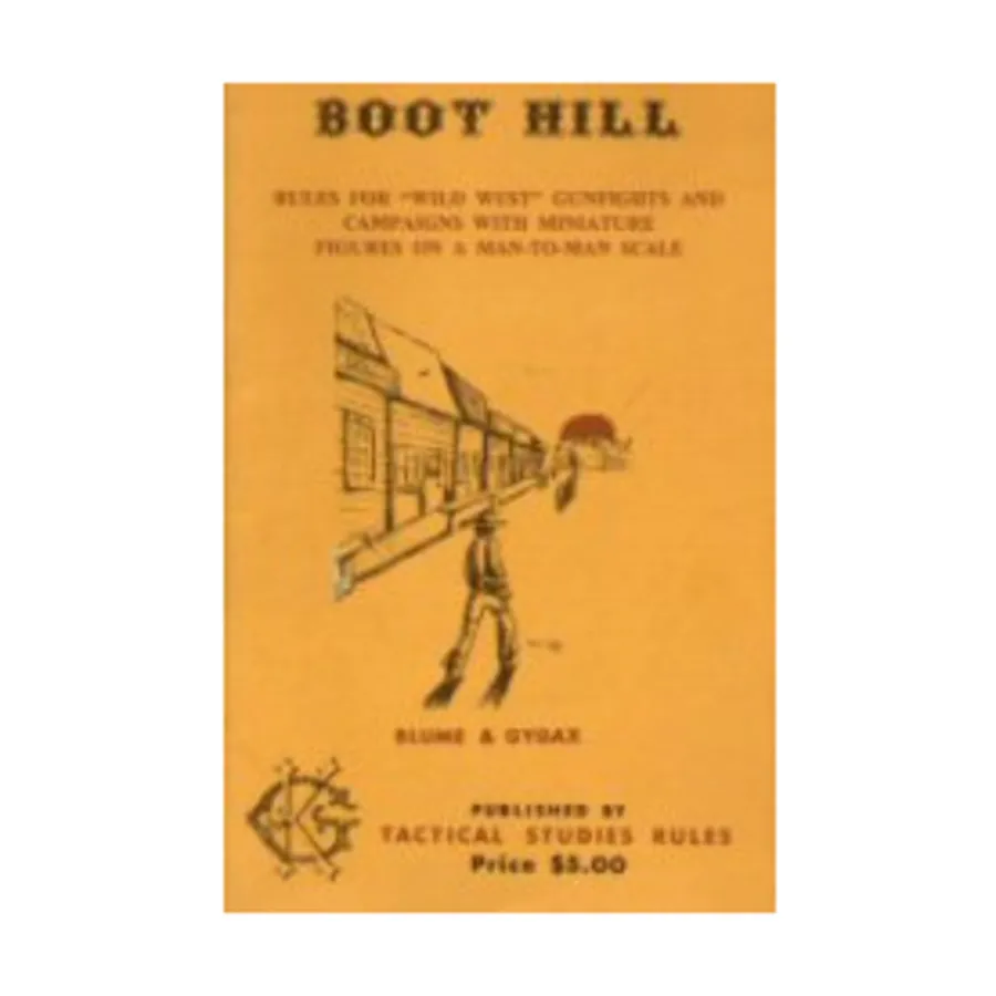 

Boot Hill (1st Edition, 1st Printing), Boot Hill, мягкая обложка