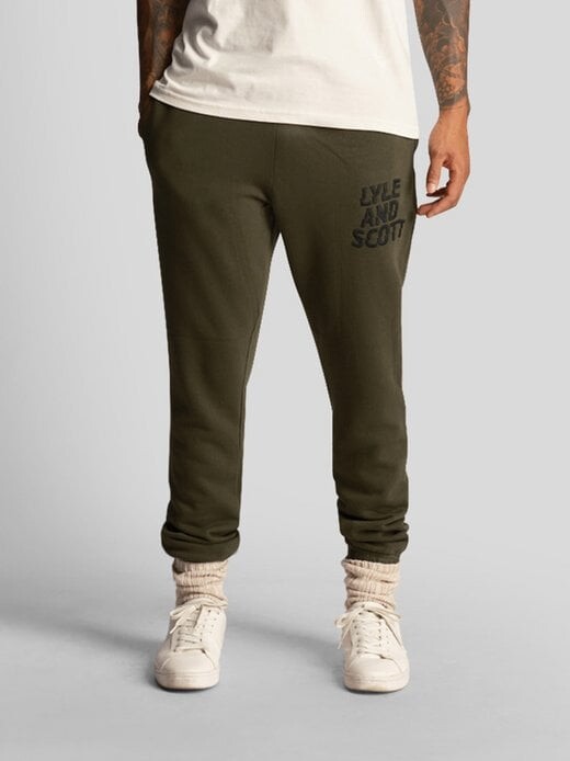 

Спортивные штаны Lyle & Scott, хаки