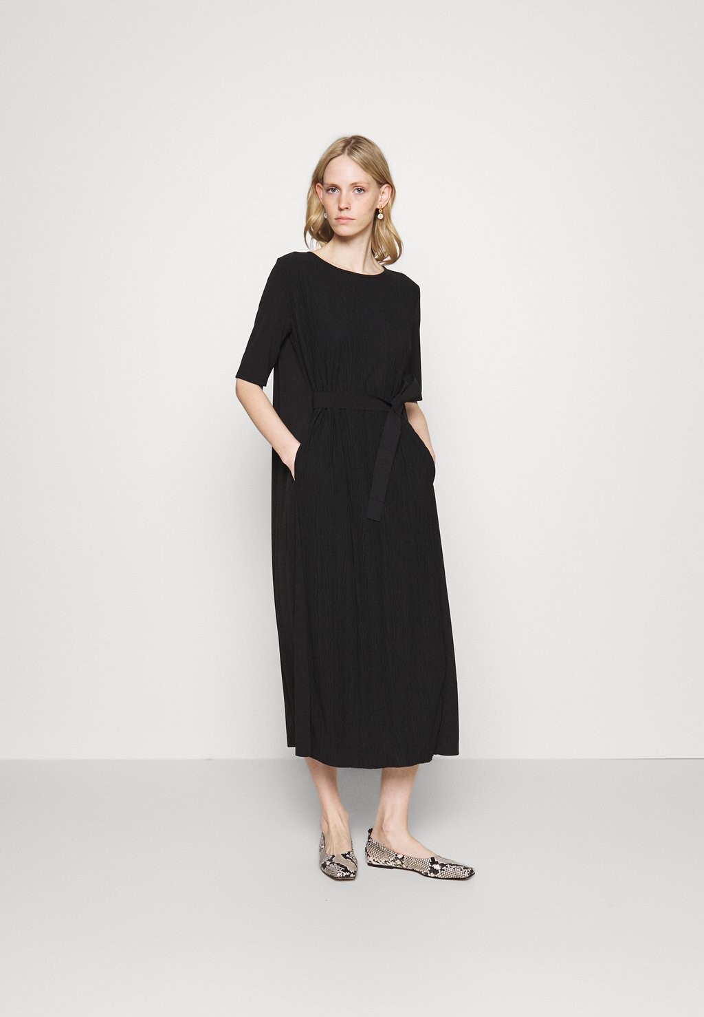 

Платье из джерси Max Mara Leisure, черный