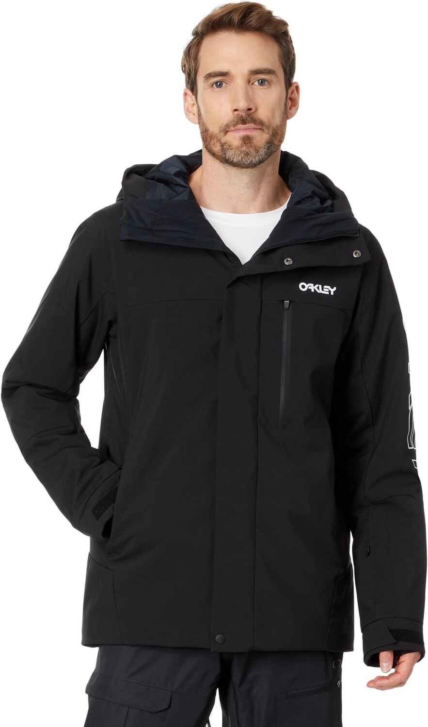 

Куртка TNP TBT Insulated Jacket Oakley, цвет Black/White Logo