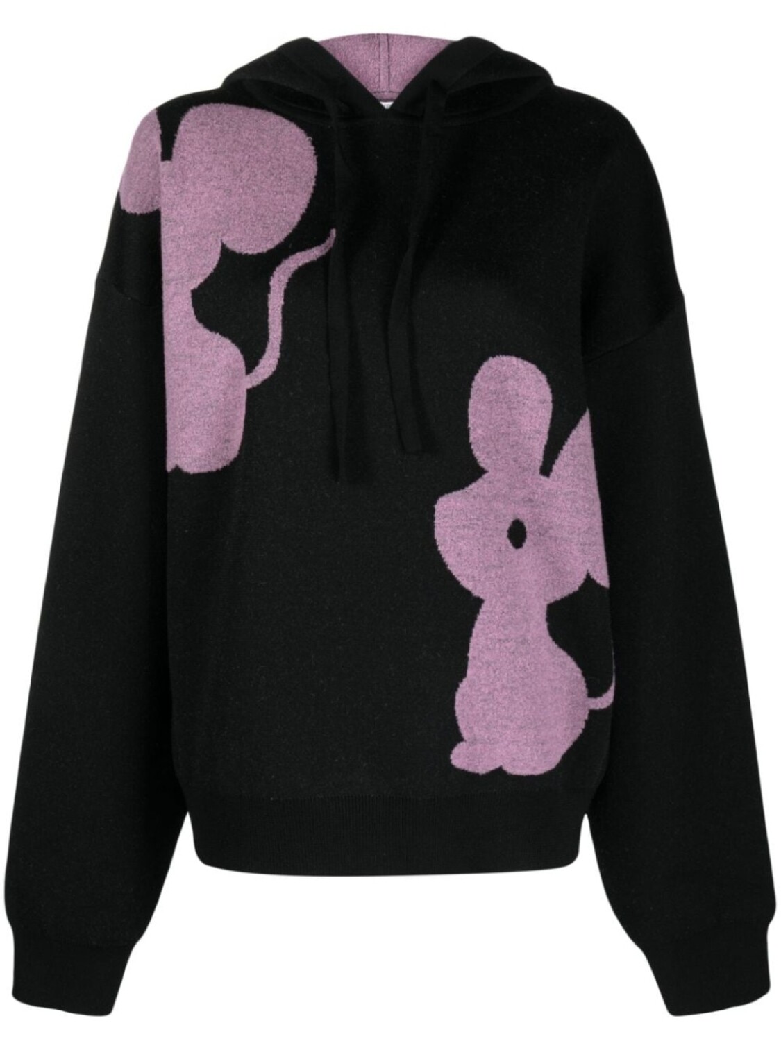 

JW Anderson трикотажное худи, черный