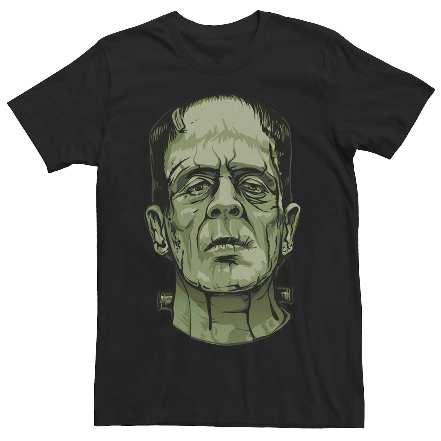 Мужская универсальная футболка с изображением Франкенштейна Licensed Character