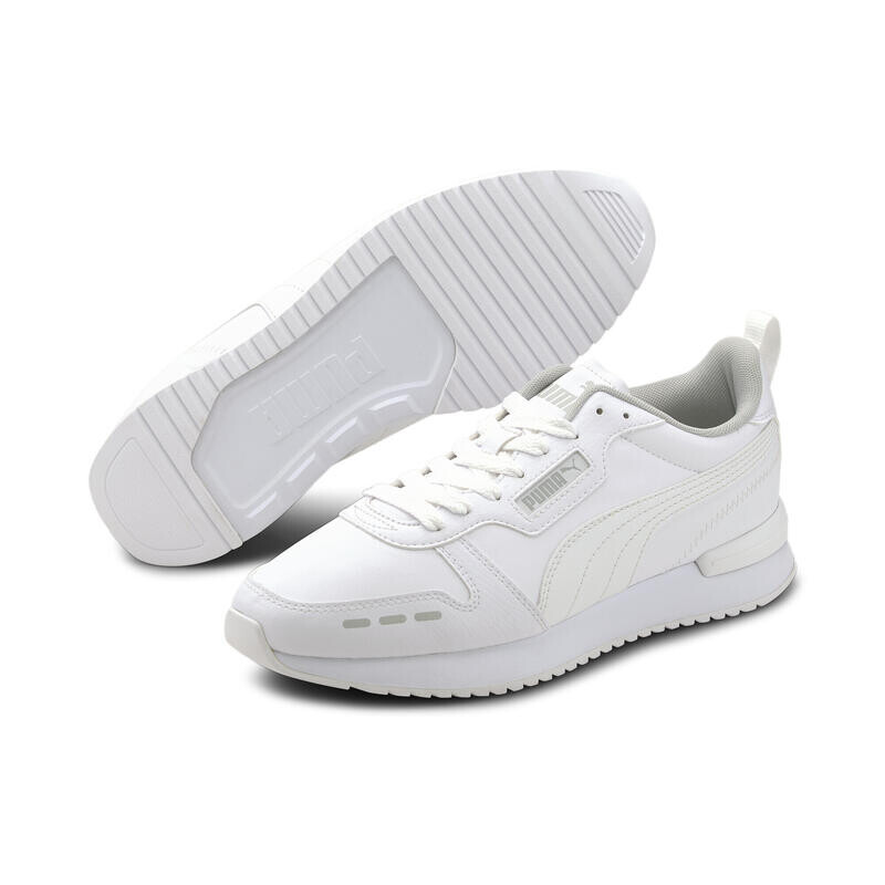 

R78 Белые кроссовки PUMA, цвет gris
