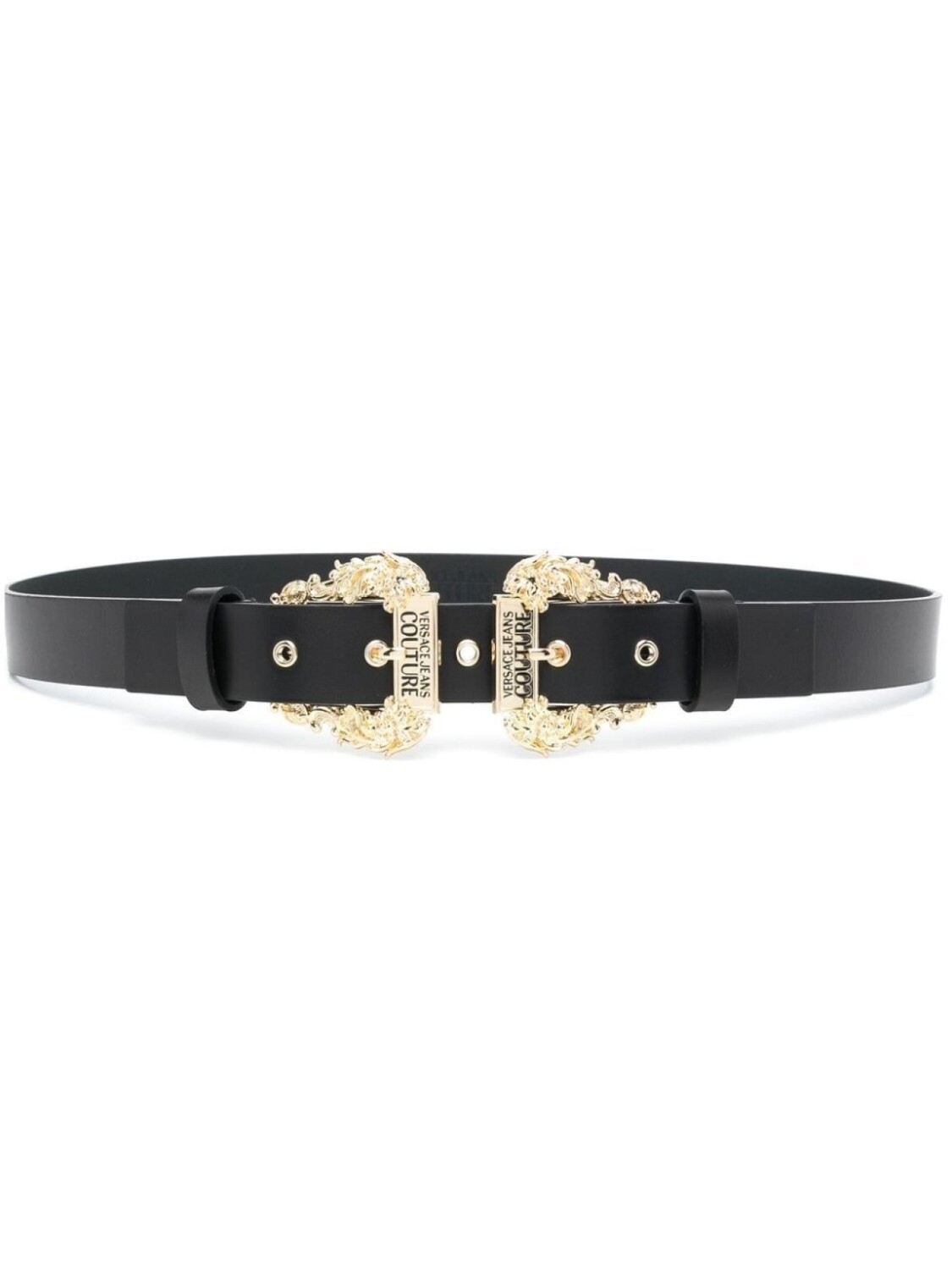 

Versace Jeans Couture ремень с двойной пряжкой, черный