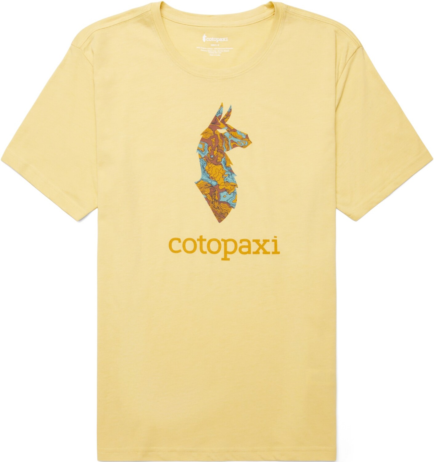 

Футболка Altitude Llama Organic, мужская Cotopaxi, желтый