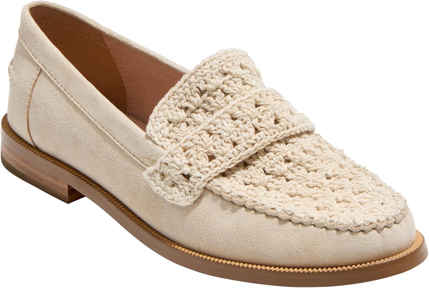 

Лоферы Jack Rogers Dale Loafer - Crochet/Suede, натуральный