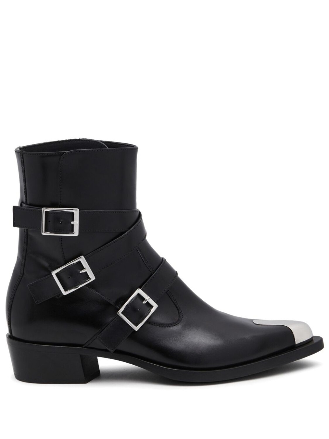 

Alexander McQueen ботинки Punk Triple Strap, черный