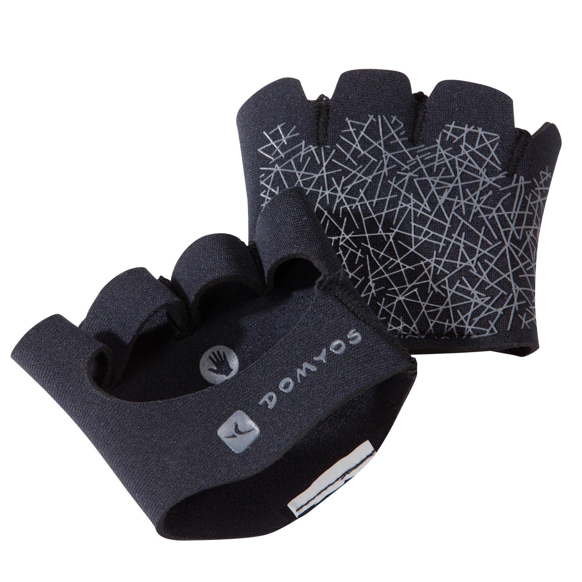 цена Decathlon Grip Pad Укрепляющие перчатки для силовых тренировок Corength, черный