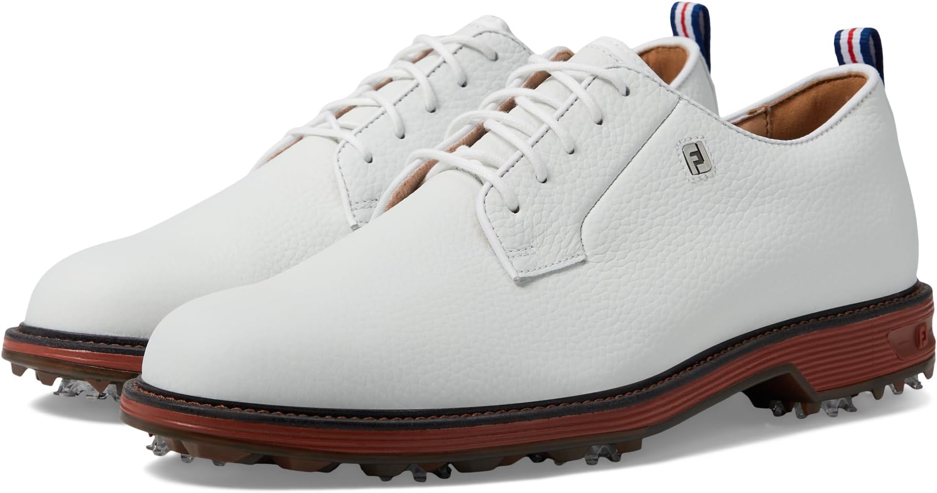 цена Кроссовки Premiere Series - Field Golf Shoes FootJoy, цвет White/Brick